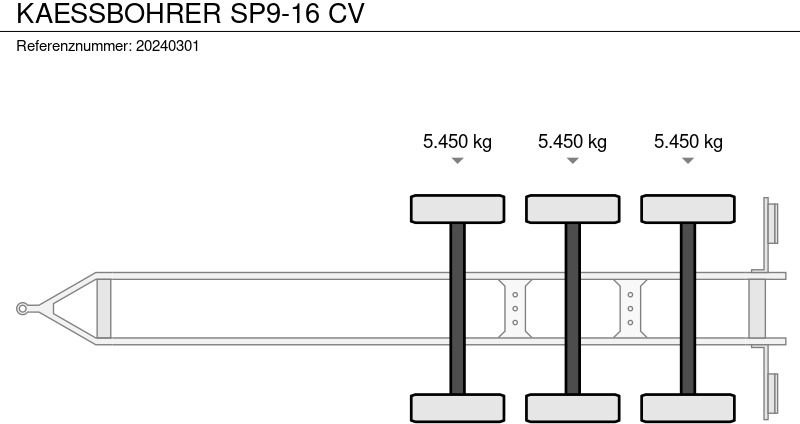 Μίσθωση Kässbohrer SP9-16 CV Kässbohrer SP9-16 CV: φωτογραφία 5