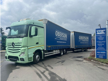 Φορτηγό μουσαμάς MERCEDES-BENZ Actros 2543