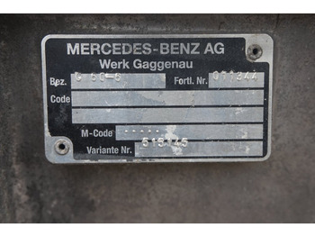 Κιβώτιο ταχυτήτων για Φορτηγό Mercedes-Benz G6-60 VARIO: φωτογραφία 5