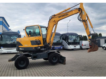 Τροχοφόρος εκσκαφέας Hyundai ROBEX 55W-9 EXCAVATOR / SPROWADZONY Z FRANCJI: φωτογραφία 4