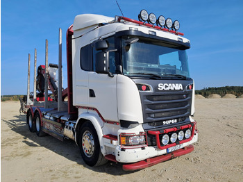 Φορτηγό ξυλείας SCANIA 1