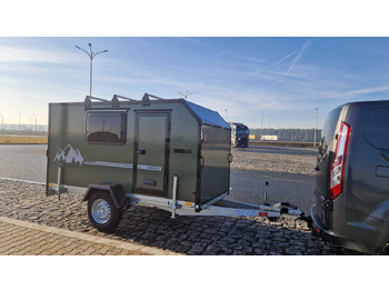 Ρυμουλκούμενο τροχόσπιτο Minicamp Everest Lekki mały kemping camper DMC 600 do 1000kg NOWA: φωτογραφία 5