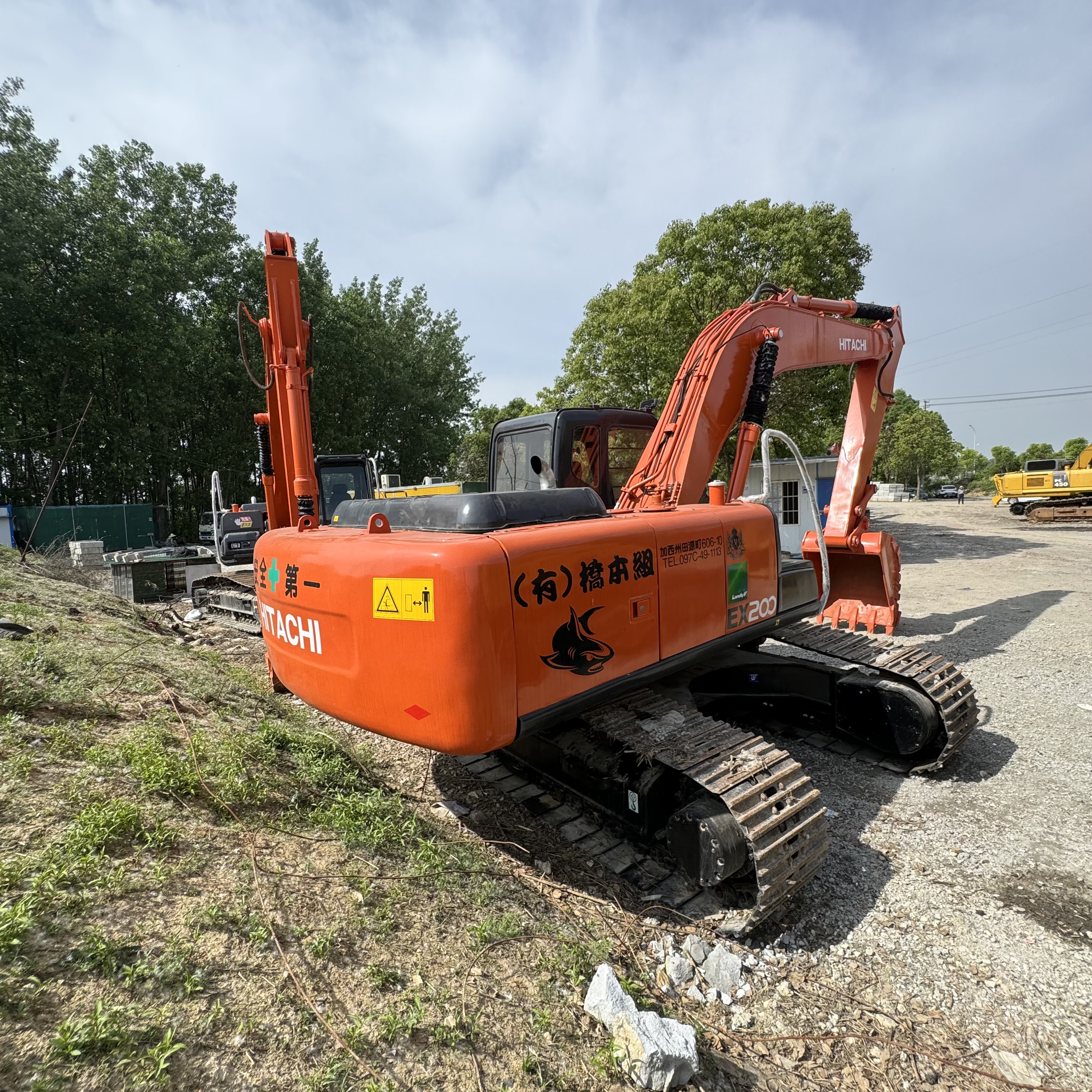 Ερπυστριοφόρος εκσκαφέας HITACHI ZX200: φωτογραφία 4