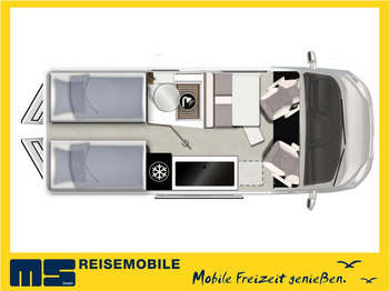 Νέα Αυτοκινούμενο βαν Karmann DAVIS 620 TRENDSTYLE /-MODELL 2025-/ PLUS -PAKET: φωτογραφία 3