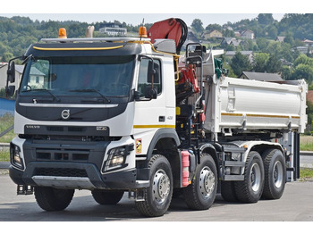 Φορτηγό ανατρεπόμενο Volvo FMX 420 Kipper 5,10m *HMF 1463 K3* 8x4 * TOP: φωτογραφία 5