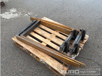 Εξοπλισμού κατασκευών Pallet Forks 1200mm (4 of): φωτογραφία 4