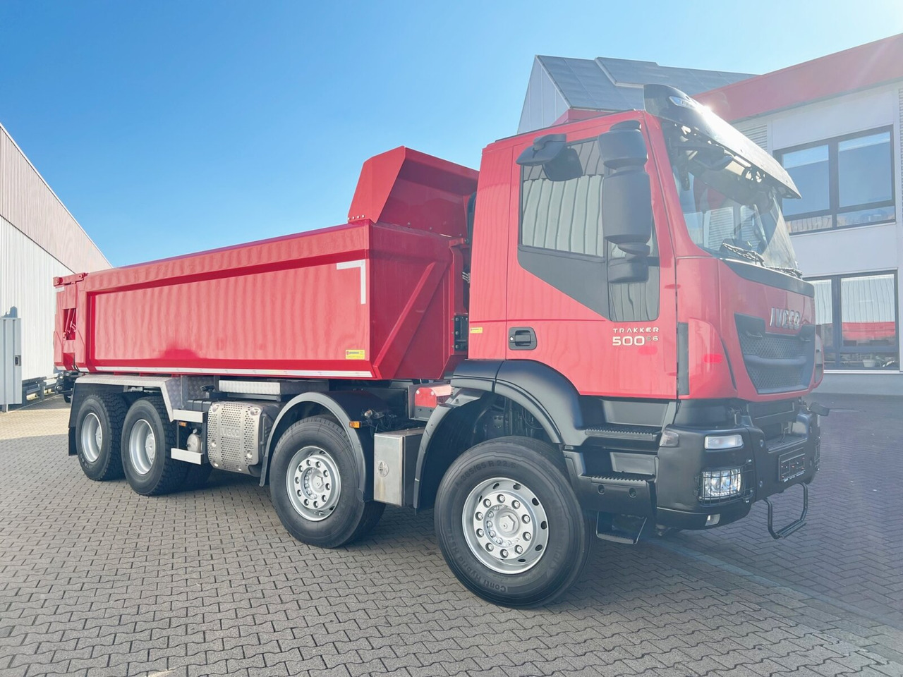 Φορτηγό ανατρεπόμενο Trakker AD410T50 8x4 Trakker AD410T50 8x4, Stahlmulde ca. 16m³, hydr. Heckklappe: φωτογραφία 10