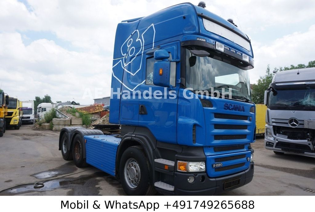 Τράκτορας Scania R620 V8 Topline LL 6x4 *Manual/Retarder/2xTank: φωτογραφία 7