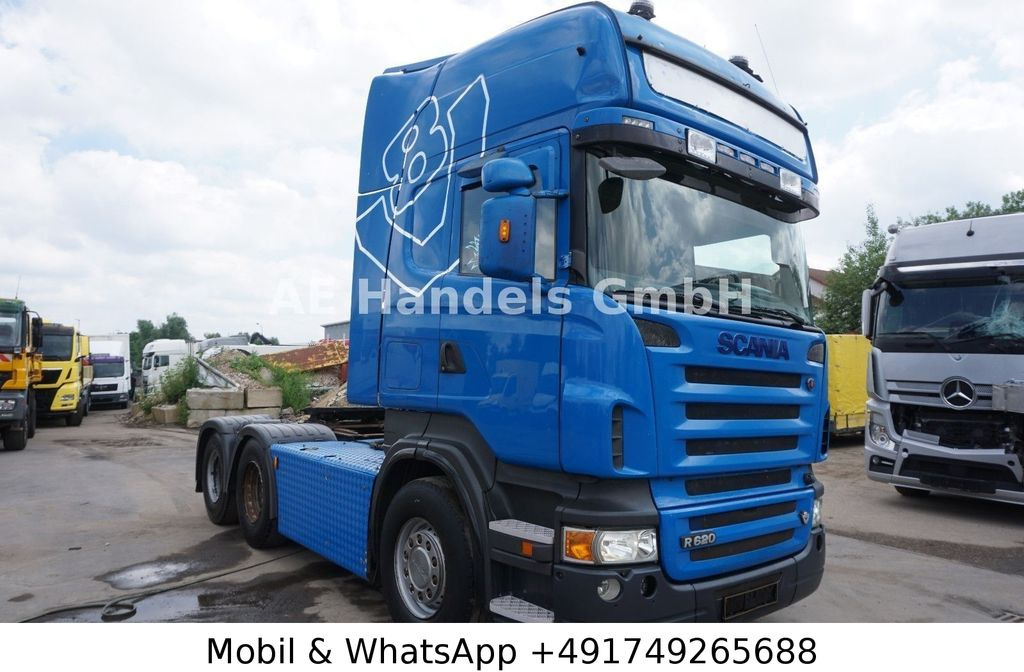 Τράκτορας Scania R620 V8 Topline LL 6x4 *Manual/Retarder/2xTank: φωτογραφία 29