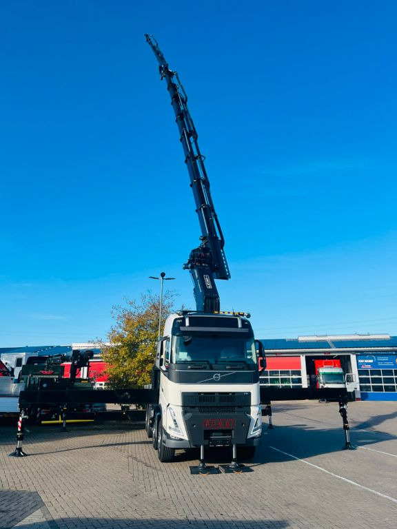 Νέα Φορτηγό, Φορτηγό με γερανό Volvo FH 540 SZM mit F1450 HXP Fly Jib + Winde: φωτογραφία 10