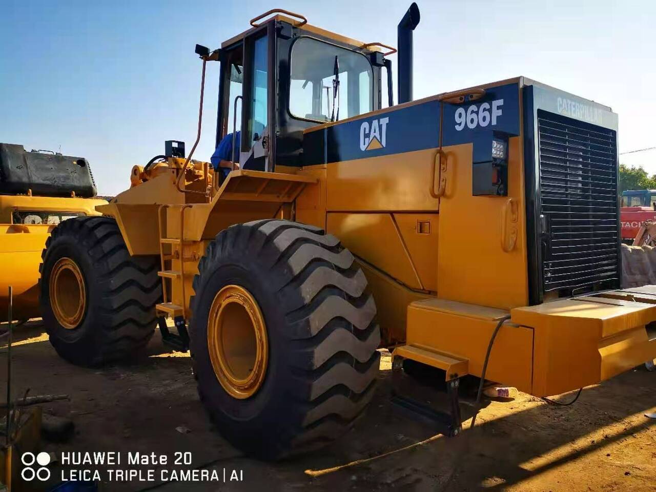 Ελαστιχοφόρος φορτωτής CATERPILLAR 966F: φωτογραφία 6