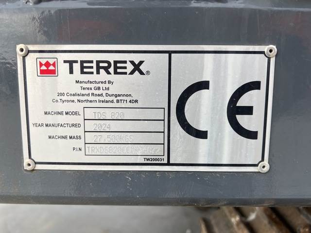 Βιομηχανικός τεμαχιστής Terex Ecotec TDS820: φωτογραφία 6