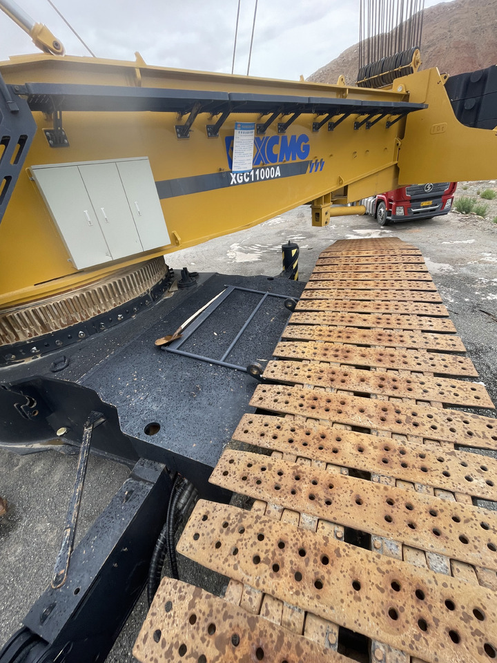 Ερπυστριοφόρος γερανός XCMG Official Used Telescopic Crawler Crane XGC11000A 1000 Ton Heavy Duty Lattice Boom Crawler Crane Sale: φωτογραφία 10