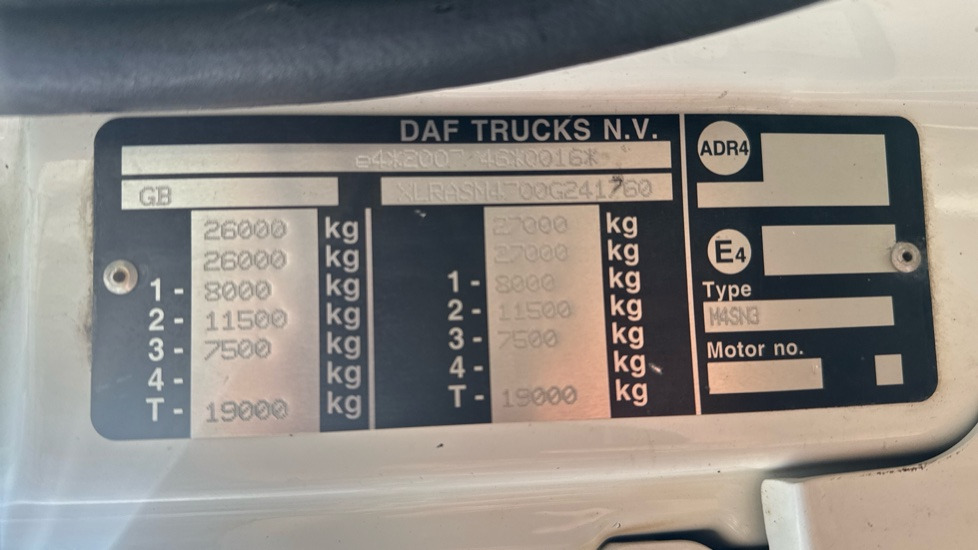 Φορτηγό φόρτωσης γάντζου DAF CF 320 EURO 6: φωτογραφία 11