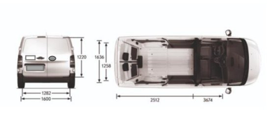 Βαν Fiat Scudo Scudo (L2) M BlueDHi 120 6-Gang, Exportpreis: φωτογραφία 11