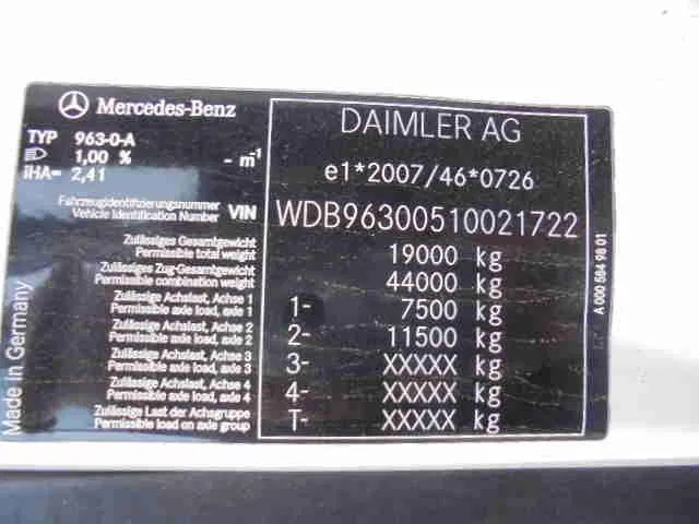 Μίσθωση Mercedes-Benz Actros 2340 LL Mercedes-Benz Actros 2340 LL: φωτογραφία 13