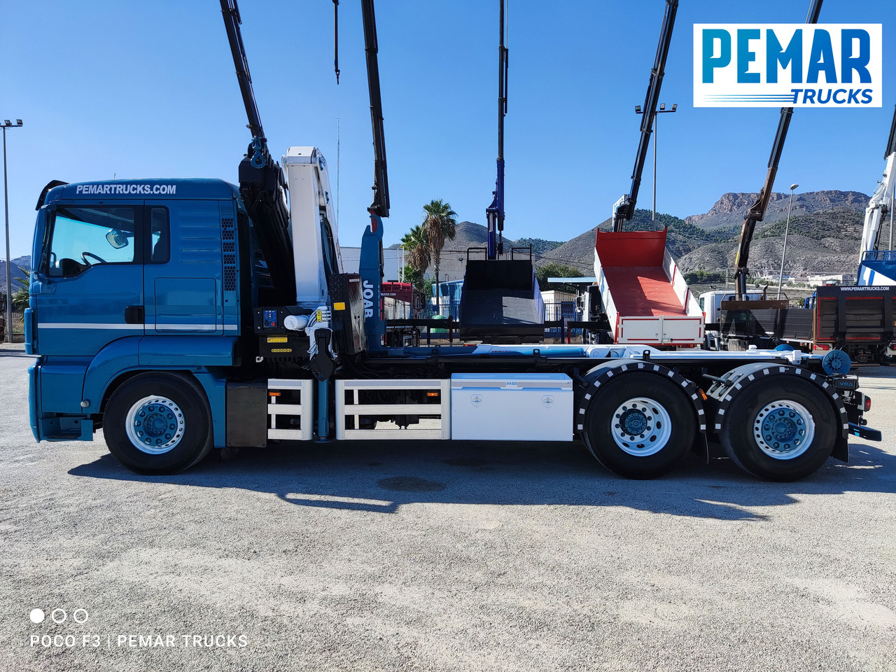 Μίσθωση MAN TGS 26.480 6X2 GRUA HMF 2420-5 MULTILIFT EURO 5 MAN TGS 26.480 6X2 GRUA HMF 2420-5 MULTILIFT EURO 5: φωτογραφία 9
