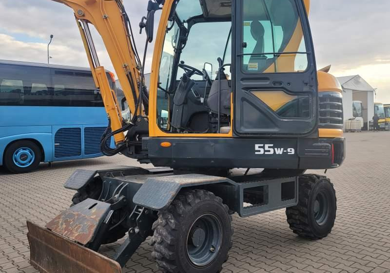 Τροχοφόρος εκσκαφέας Hyundai ROBEX 55W-9 EXCAVATOR / SPROWADZONY Z FRANCJI: φωτογραφία 18