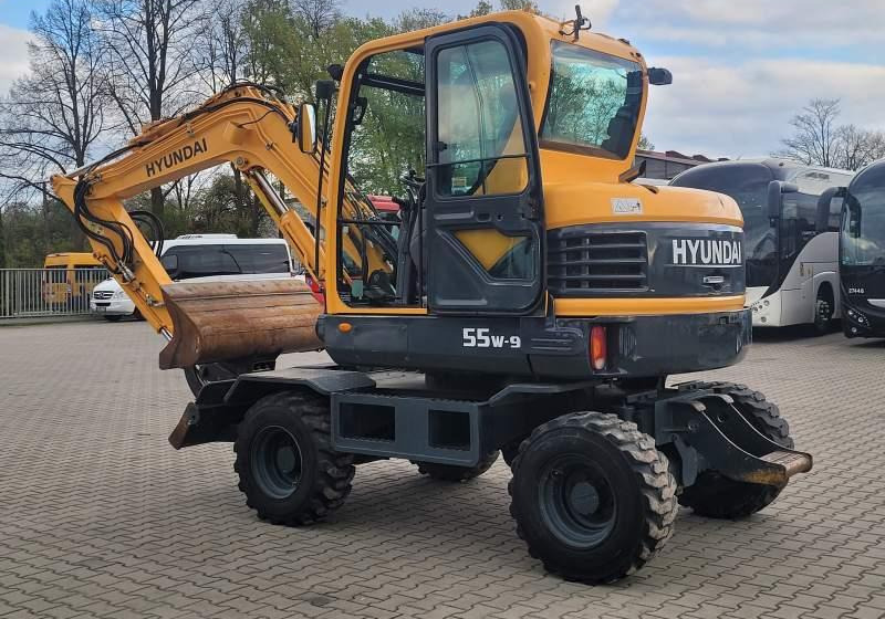 Τροχοφόρος εκσκαφέας Hyundai ROBEX 55W-9 EXCAVATOR / SPROWADZONY Z FRANCJI: φωτογραφία 19