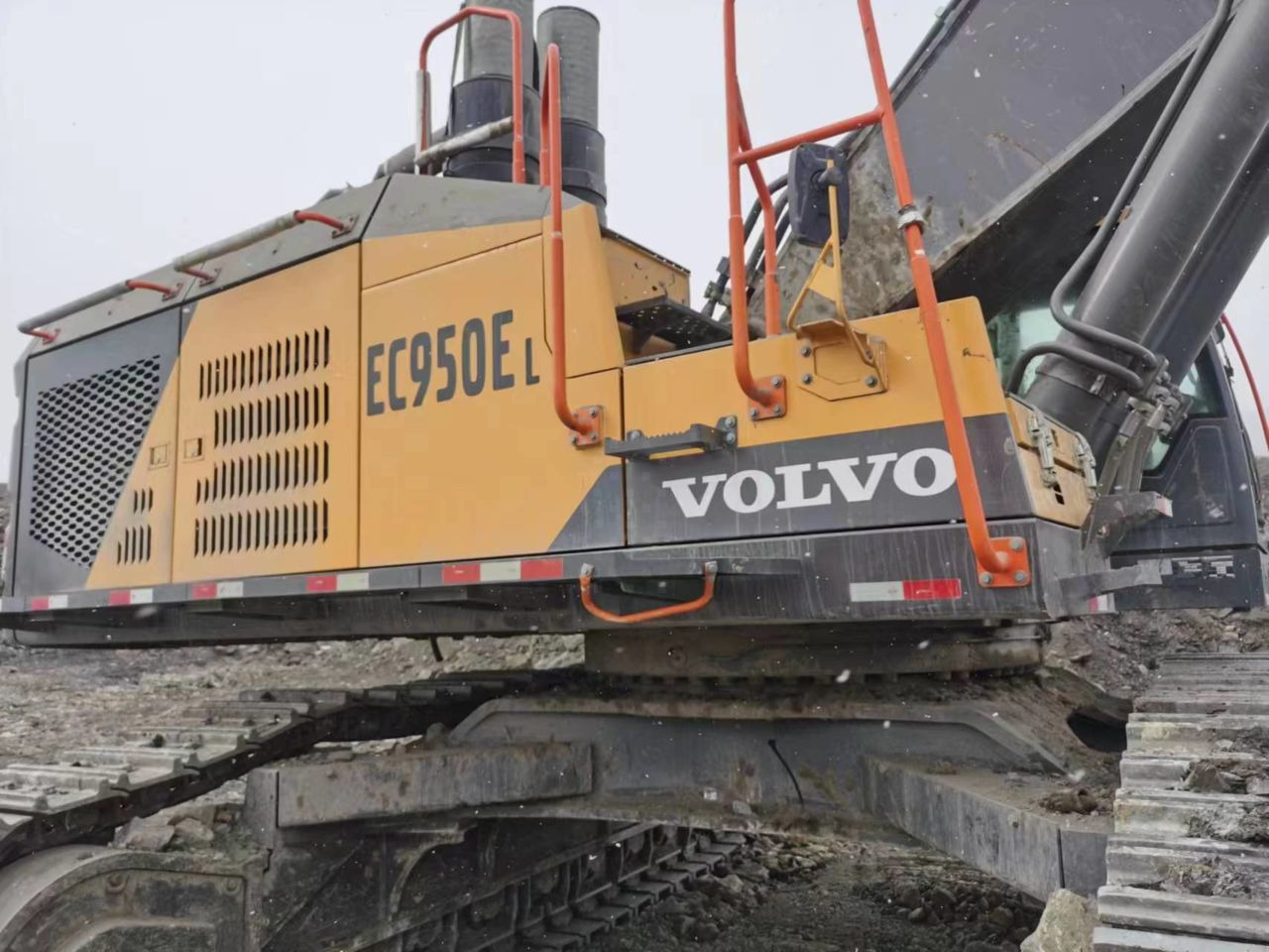 Ερπυστριοφόρος εκσκαφέας Volvo EC950: φωτογραφία 9