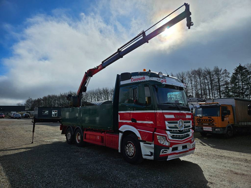 Φορτηγό με γερανό Mercedes-Benz Actros 2551/6x2 // Palfinger 16002 B //: φωτογραφία 6