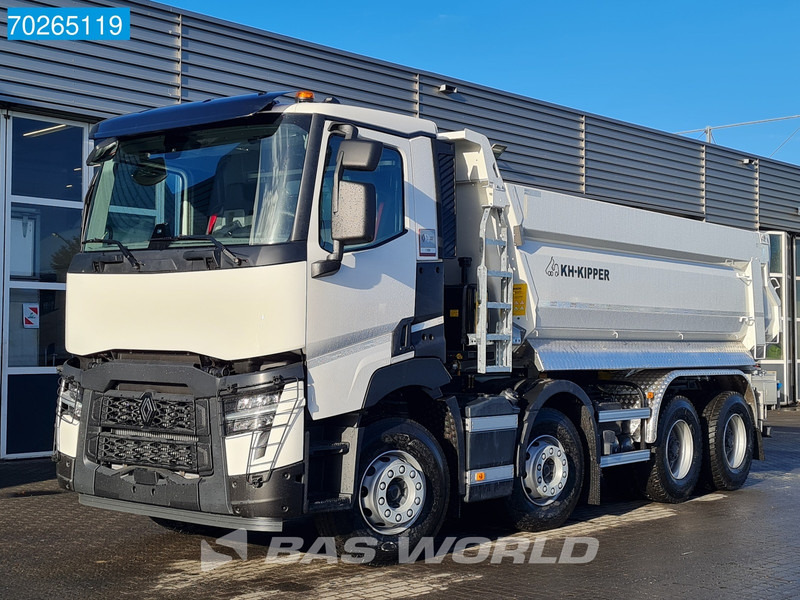 Νέα Φορτηγό ανατρεπόμενο Renault C 480 8X4 NEW! 18m3 KH Kipper Big Axle Full steel OPTIBRAKE+ Euro 6: φωτογραφία 12