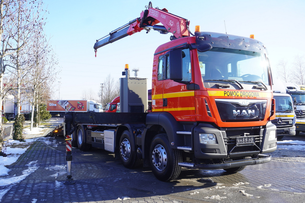 Μίσθωση MAN TGS 35.360 E6 8×2 / HDS Fassi F235A 6500 kg / Tow truck MAN TGS 35.360 E6 8×2 / HDS Fassi F235A 6500 kg / Tow truck: φωτογραφία 27