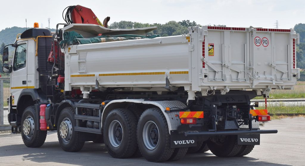 Φορτηγό ανατρεπόμενο Volvo FMX 420 Kipper 5,10m *HMF 1463 K3* 8x4 * TOP: φωτογραφία 8