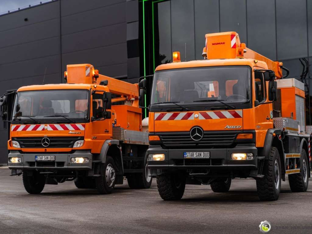 Νέα Φορτηγό με εναέρια πλατφόρμα Mercedes-Benz  ATEGO 1018 WUMAG WT 170 Platform Lift 17m: φωτογραφία 10