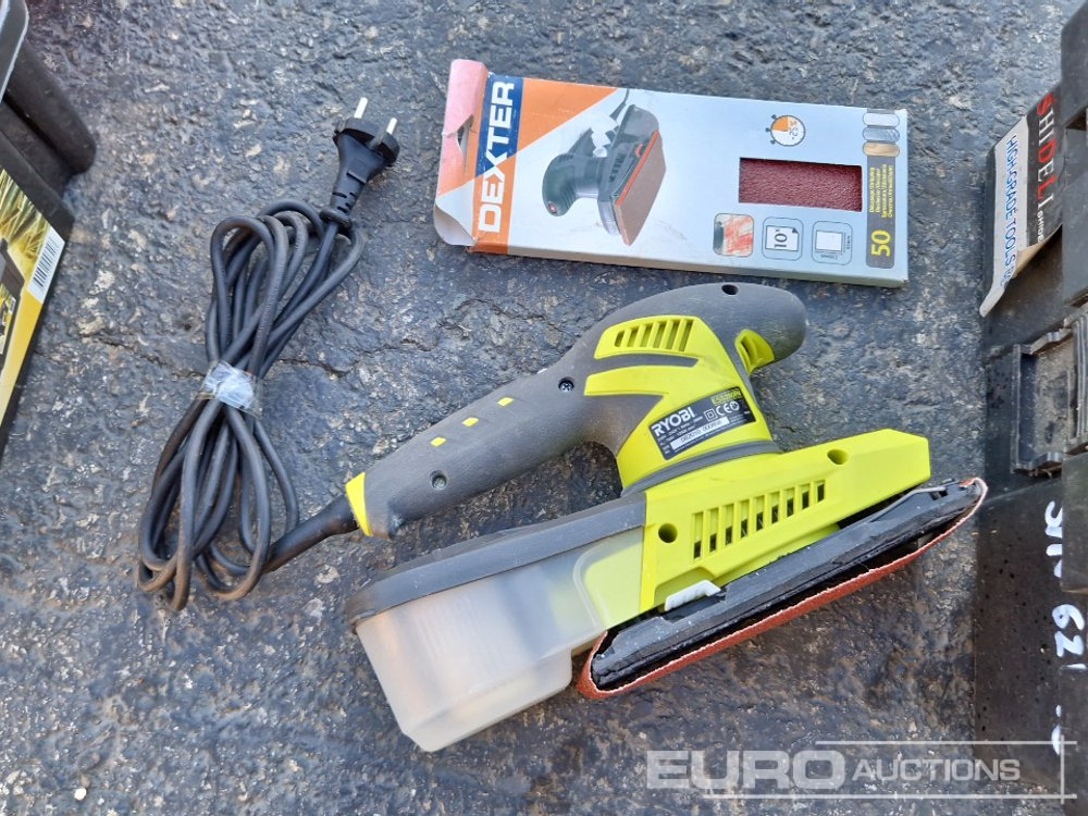 Εξοπλισμού κατασκευών Einhell Eibhell Sander 230Volt 100W, Ryobi Sander 230Volt 280W / Lijadora Eléctrica: φωτογραφία 7